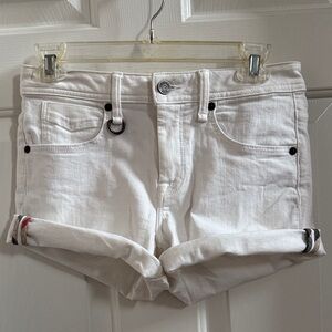 Burberry Brit Women's White Denim Shorts